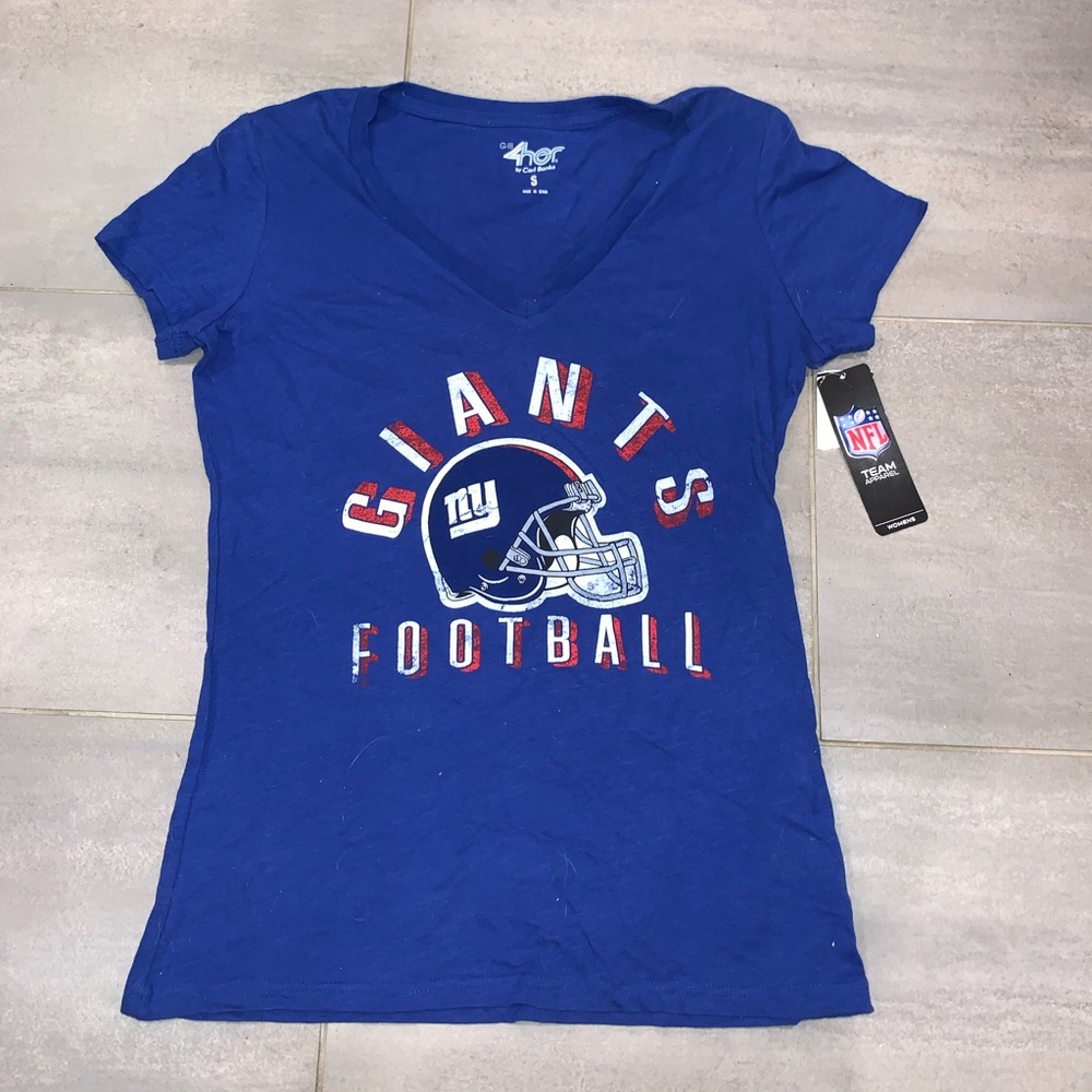 NWT New York Giants V Neck Shirt